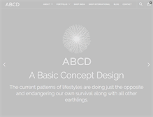 Tablet Screenshot of abcd.co.in