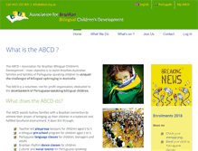 Tablet Screenshot of abcd.org.au
