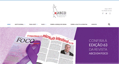 Desktop Screenshot of abcd.org.br